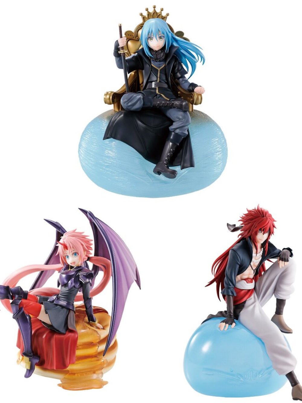 Tensura Bandai Ichiban Kuji I Became A Demon Lord A B C Award Figure Set